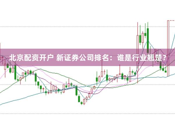 北京配资开户 新证券公司排名：谁是行业翘楚？