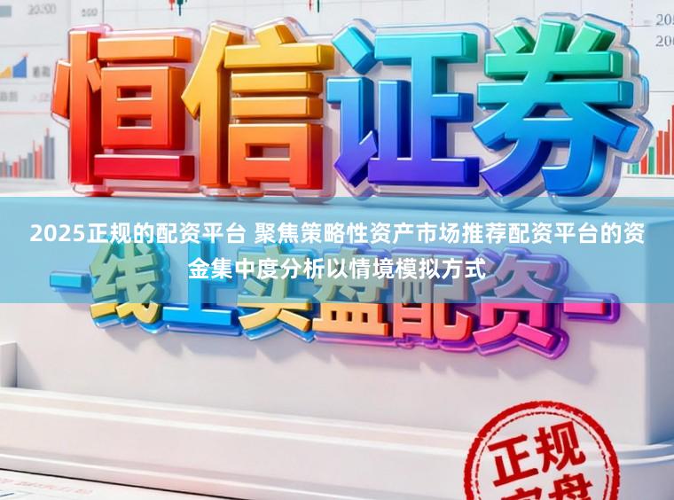 2025正规的配资平台 聚焦策略性资产市场推荐配资平台的资金集中度分析以情境模拟方式