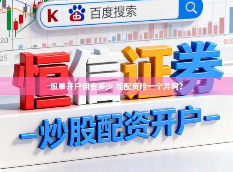 股票开户佣金多少 能配资陪一个月吗？