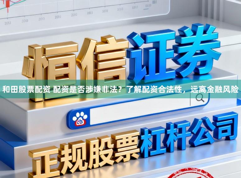 和田股票配资 配资是否涉嫌非法？了解配资合法性，远离金融风险